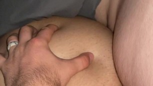 I fuck my big brown ass of my wife telll she wakes up