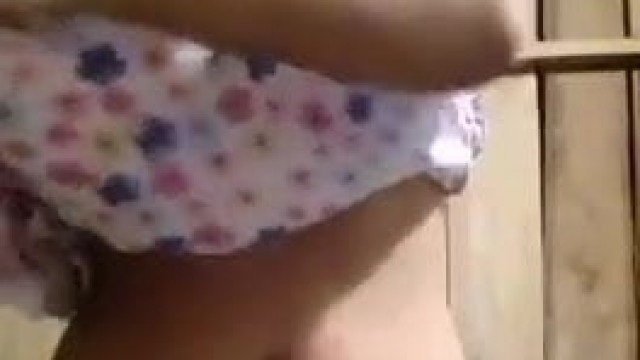Chunky Neighbor Daughter Showing Her Hot Body