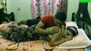 Beautiful bhabhi hot xxx sex with secret lover! with clear hindi audio