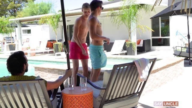 FamilyDick – The Perfect Pool Day, Part 2 – Isaac Parker, Jack Bailey and Derek Allen – 1069boys.net