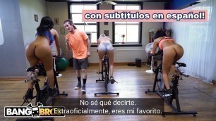 BANGBROS - Video de ejercicios con Rose Monroe y su cuerpo perfecto (con subtitulos en espanol!)
