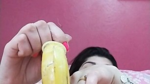 fucking with a banana